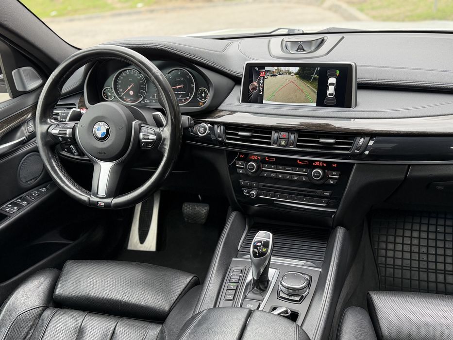 BMW X6 M50d 2016 381cp M/BangOlufsen/Trapa/Ventilatie/SoftCloseUsi/Led/FullAsist/360"/HeadUp KM REALI / 0 DAUNE !