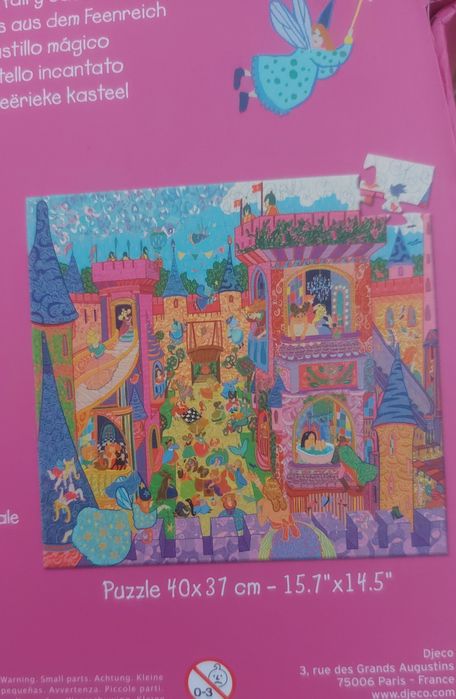 Пъзел Djeco Замъкът на феите