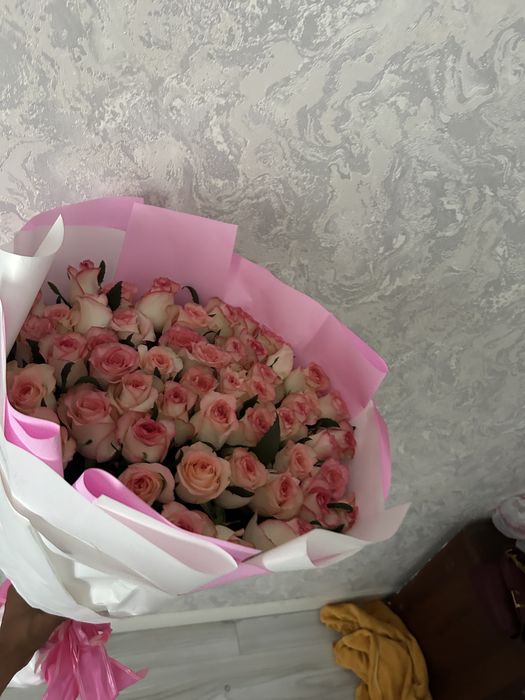 51роза галантский розовый