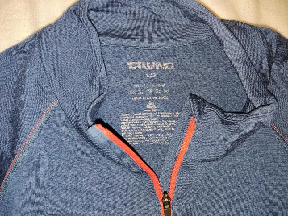 Dilling 1/3 zip merino base layer, дамска мерино тениска, блуза