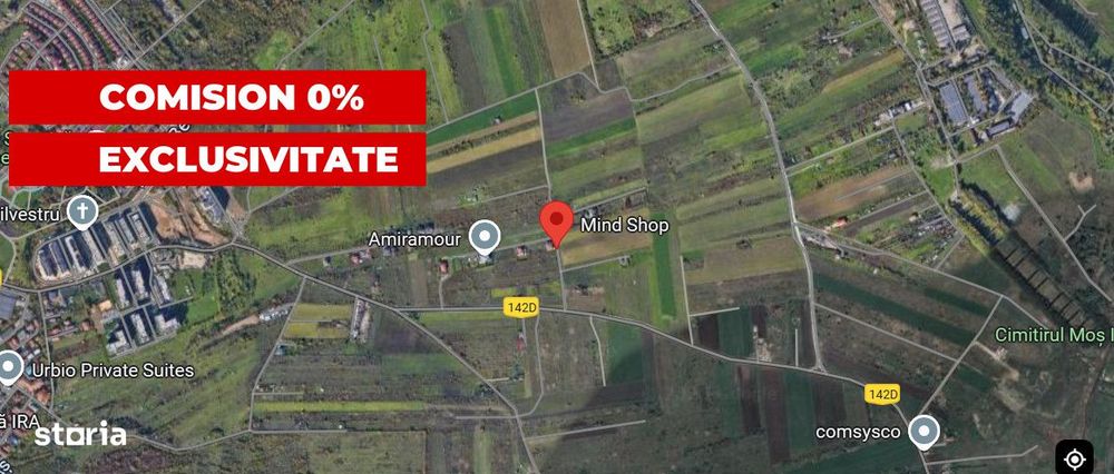 Investitie, Teren intravilan, 839 mp, Sopor/Aleea Anemonelor