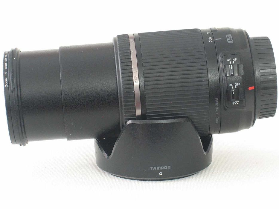 Obiectiv foto Tamron 18-200mm F3.5-6.3 VC montura Canon EFs
