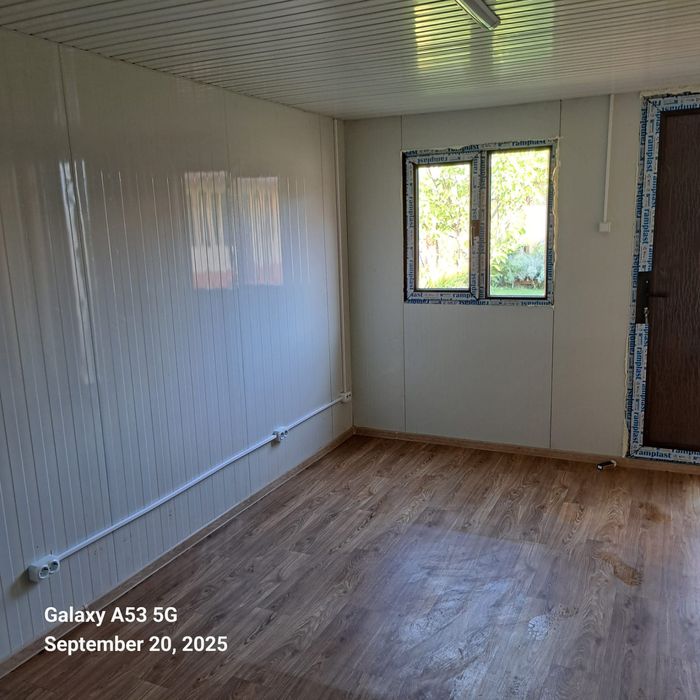 2 containere noi 6mX3m, cu baie utilata, ideal camere de închiriat,