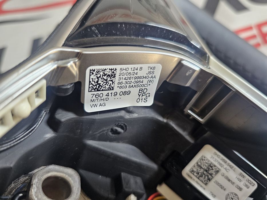 Volan cu comenzi VW Golf 8 Passat Touareg R Line cod 5H0959542L / 760419089