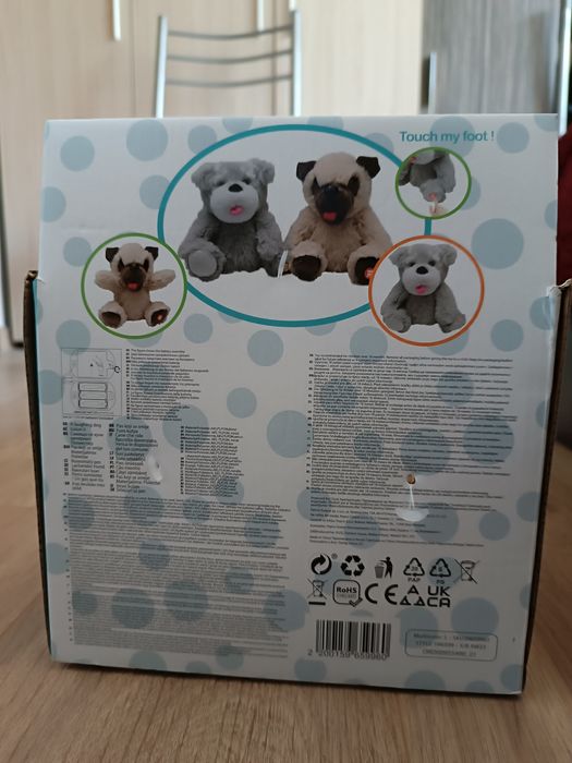 НОВО Интерактивно куче+ подарък плюшена играчка