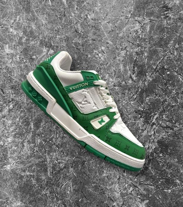 STOC LIMITATI!! Adidasi / Sneakers Louis Vuitton Trainer Alb / Verde Marimi 36-45

Unisex