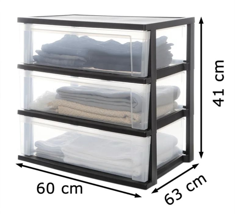 Шкаф с колелца - пластмасов