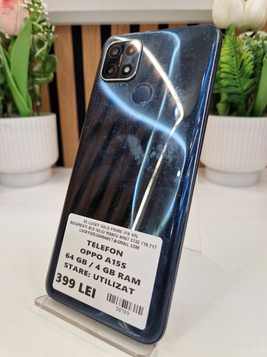 Oppo A15S 64GB / 4GB RAM Garanție! #30789