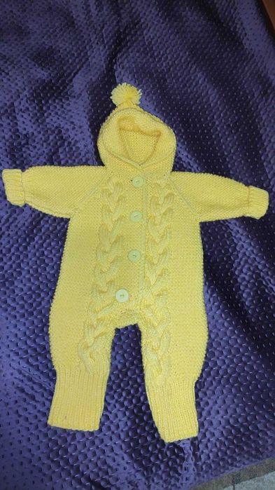 Комбинезон вязаный