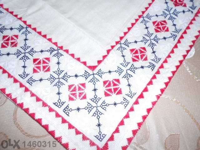 Карета( покривки ) на панама ,тюл и плат