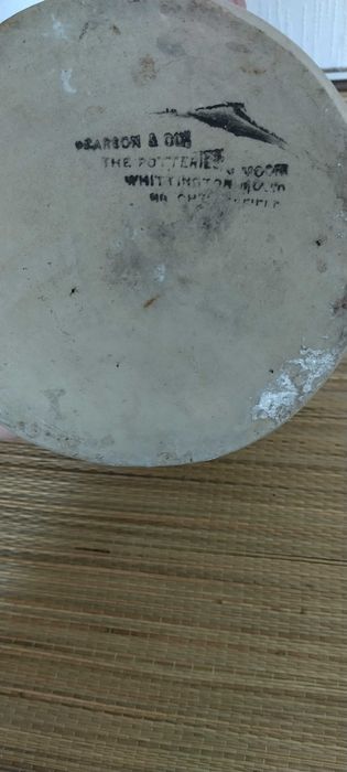 Керамична бутилка S.R.D. от Първата световна война