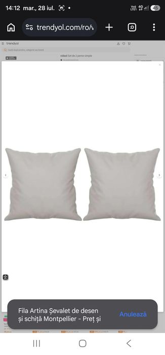 Set de 2 perne simple
