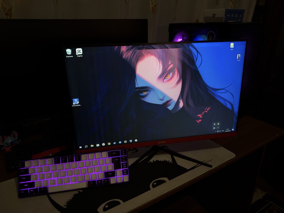 Монитор 165грц + клавиатура обмен