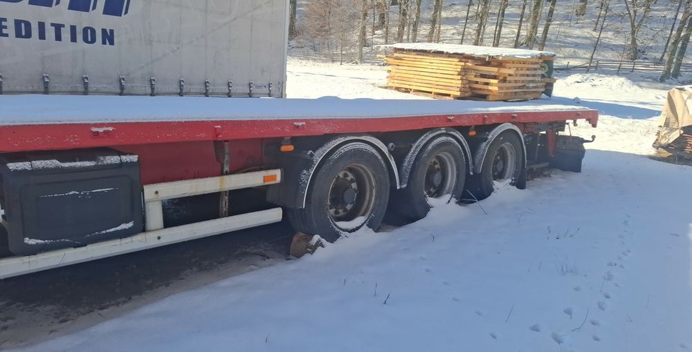 Platforma TRAILOR 2003 SI Semiremorca RENDERES 2001