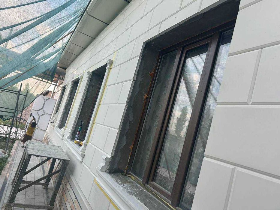 Фасадный панель травертин термопонель фибропонль TERMOPANEL облицовка