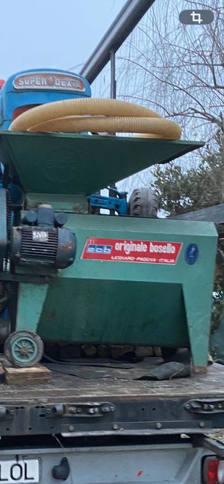 Zdrobitor electric cu pompa si Tub