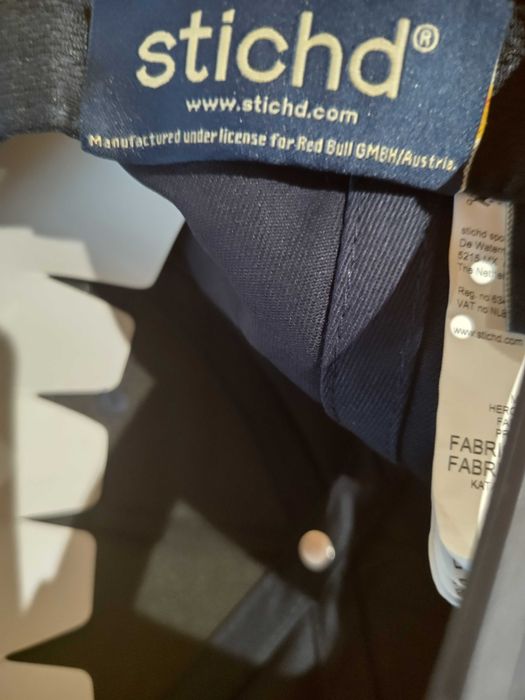 Red Bull RACING Verstappen F1 шампионска Шапка, тъмносиня