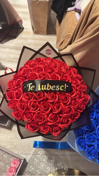 Buchet Trandafiri Sapun