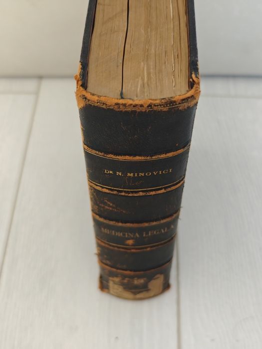 Manual tehnic de medicină legala, Nicolae Minovici, 1904,RAR