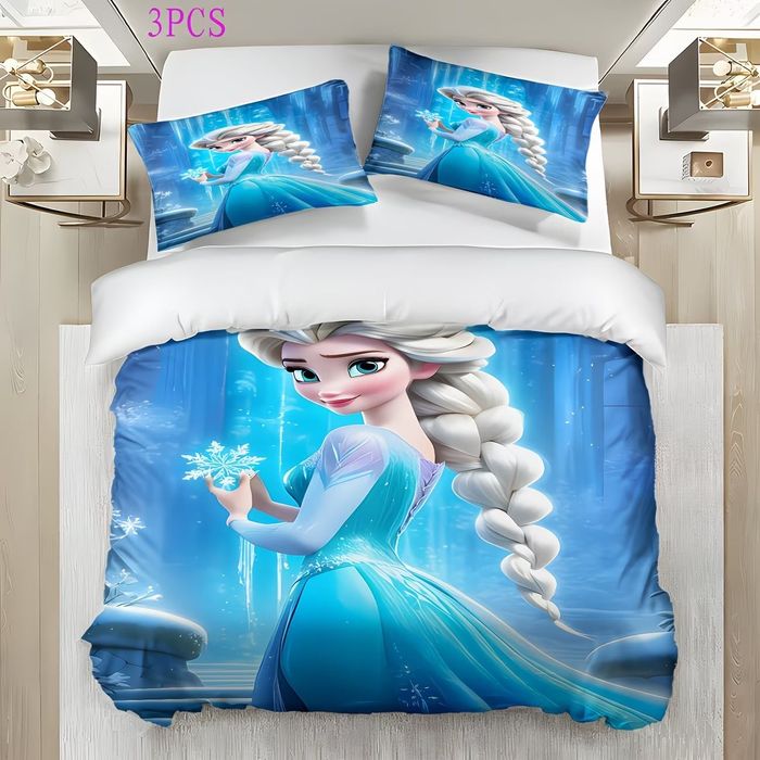 Комплект спално бельо с Elsa Frozen