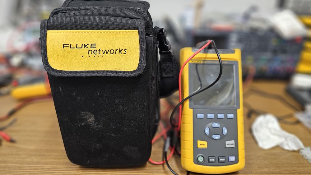 Fluke 43B, sonda BB120 + baterie NOUA!