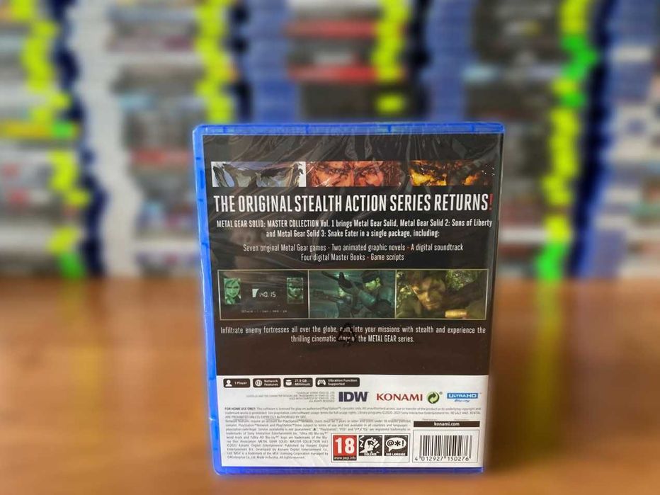 Новый Metal Gear Solid: Master Collection Vol. 1 PS5 Много Игр