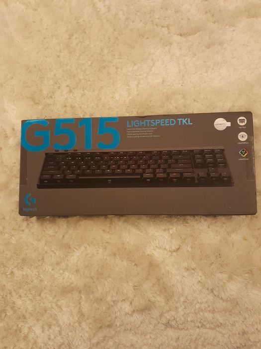Tastatura gaming wireless mecanica Logitech G515 Tkl