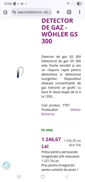 MRU Fair  Spectra 2000 Analizor /Combinat s/Nox Gaze Co 2 etc
