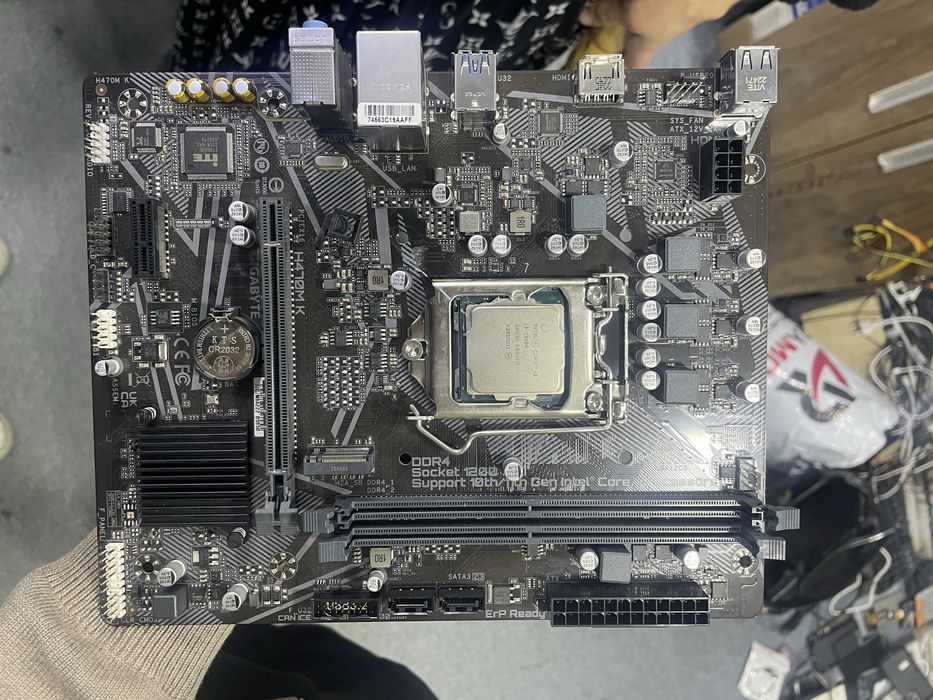 Материнская плата + процессор