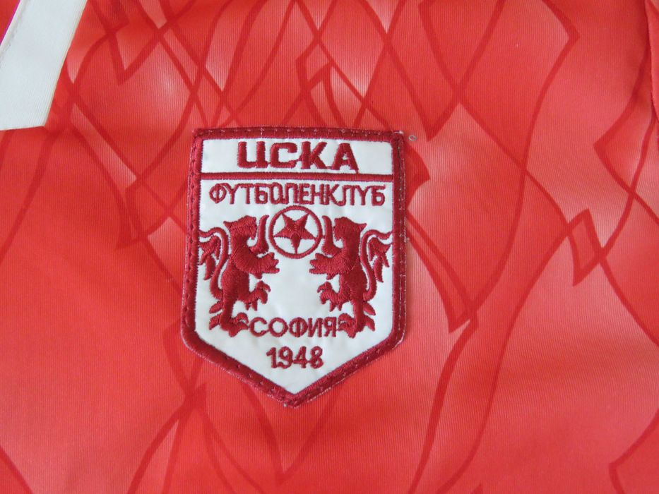 Тениска на ЦСКА - турска репродукция, с бродерия