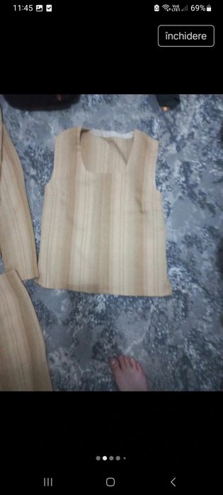 lot 3 piese o fusta un mereu și o camasa