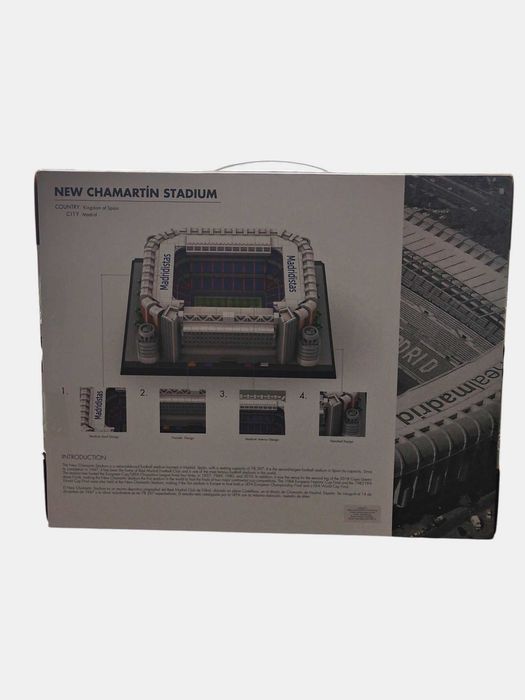 Real Madrid Santiago Bernabeu Stadioni Konstruktori 3471 Detal