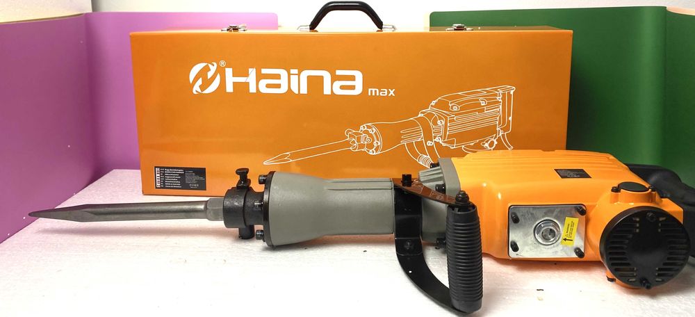 Picamer puternic 3000W, 45 Jouli, 220V, cu spit si dalta incluse