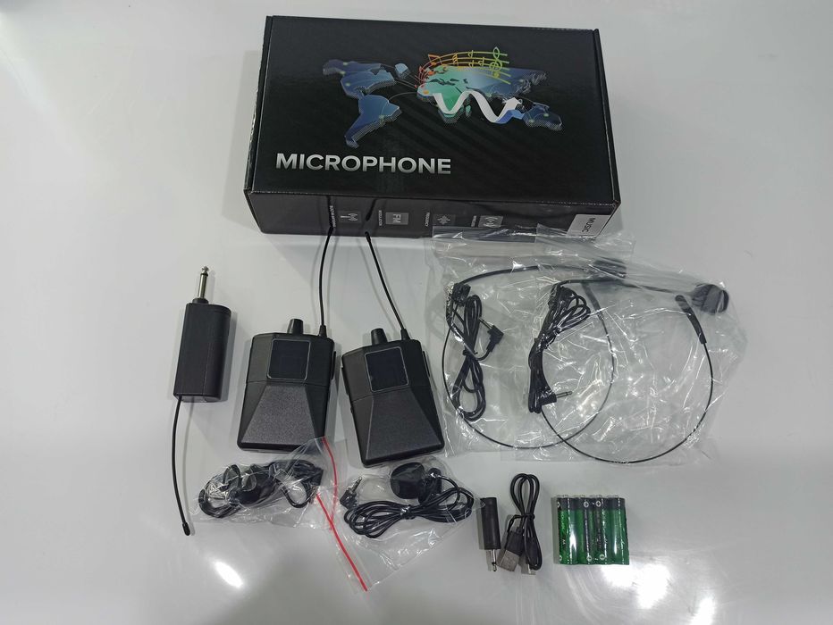 Xtuga x-58 микрофоны для сцены головные и петличные, 100м ,удобные