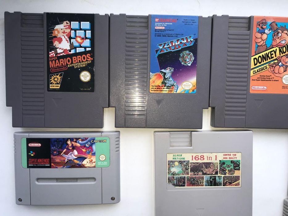 Картриджи NES , SNES Nintendo