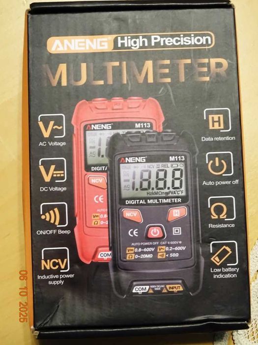 Vand instrument de masura multimeter ANENG Inteligent M113
