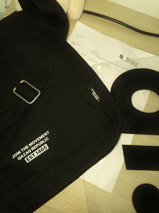 сумка через плечо qazaq republic черный