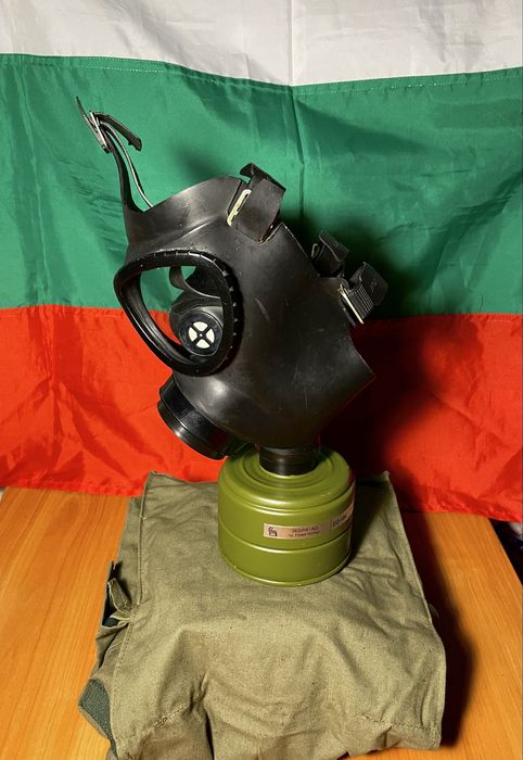 Комплект противогаз с ДВА филтъра и чанта ПГ-1