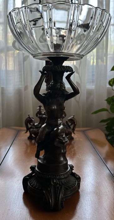 Fructiera/centru masa in stil Art Nouveau