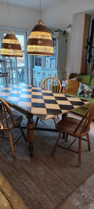 Masa lemn extensibila