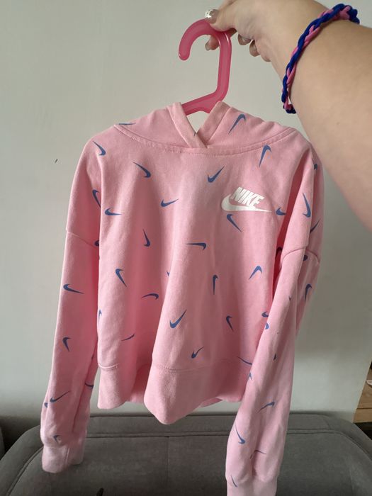 Nike розовая толстовка для девочки 146–156 см