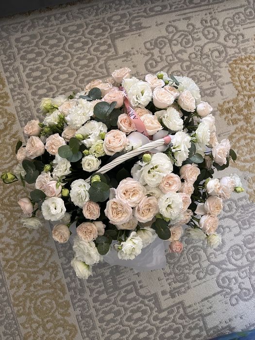 Цветы кустовое роза