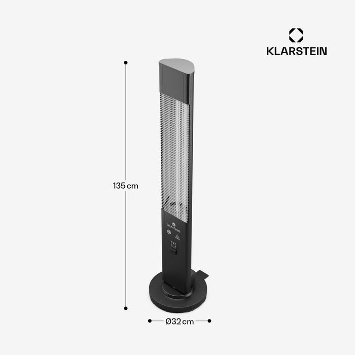 Нов ! Запечатан !  Гаранция до 04.2028 Heat Guru 3000W Инфрачервен нагревател отоплител печка