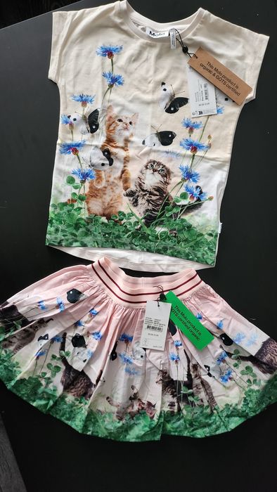 Пола и блуза Molo and original marines 7-8 год. 128см