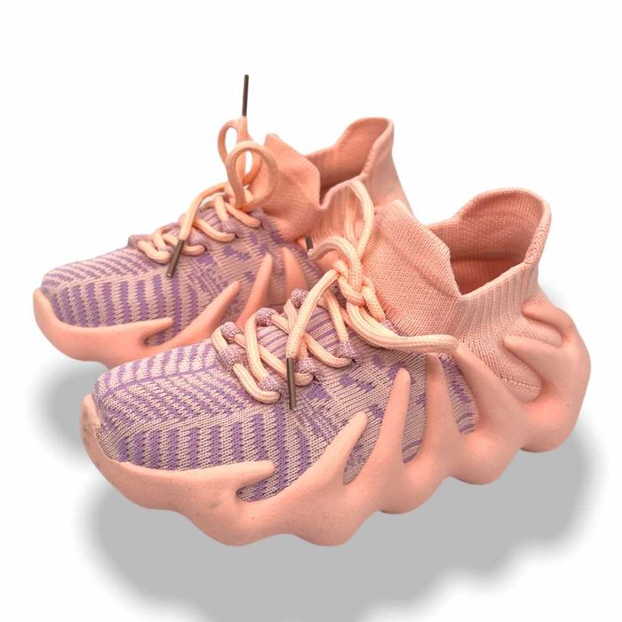 Adidasi pentru copii, fetite si baietei, unisex, ROZ / GRI