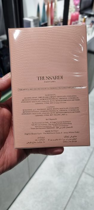 Trussardi delicate rose  100% оргиналь