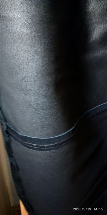 Плащ натуральная кожа