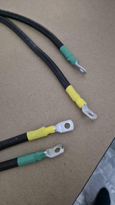 Cablu baterie 2x1m,  25 mm2