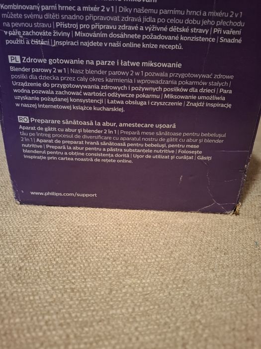 PHILIPS AVENT aparat gatit la aburi si blender 2 in 1