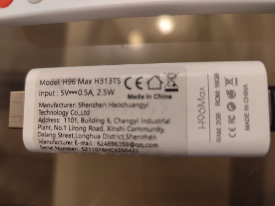 Android TV box H 96 Max
